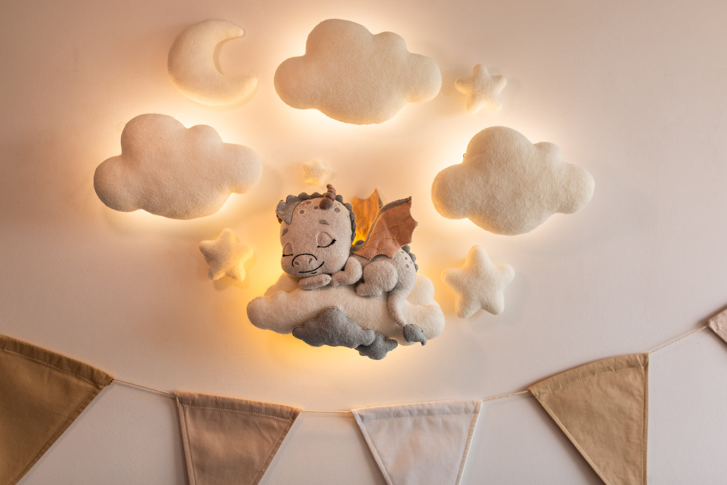 Dragon Night Light  Wall Lamp