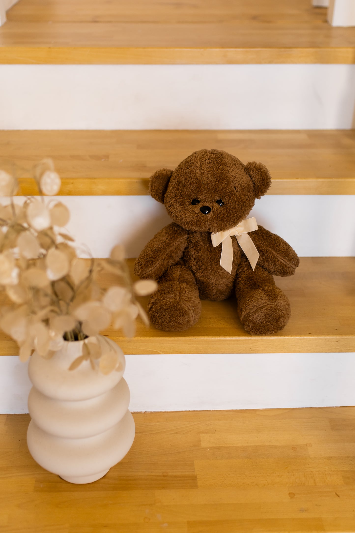 Balloon Night Light with Brown Bear