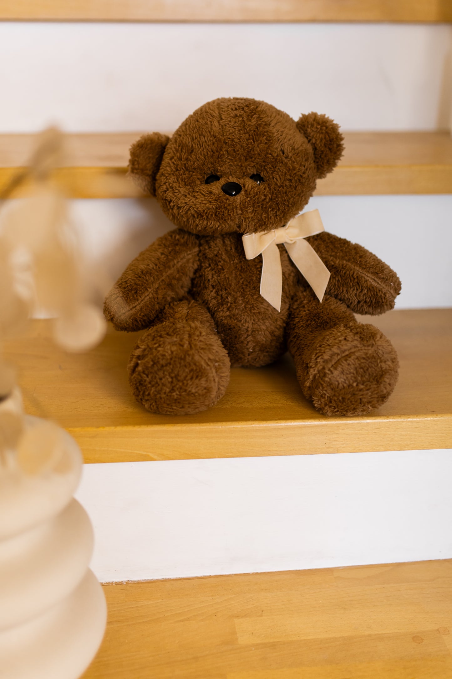 Balloon Night Light with Brown Bear